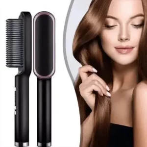 2 in 1 Negative Ion Hair Straightener Styling Comb