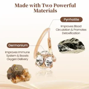 Disyan™ LymphAura Germanium Detox Earrings