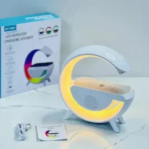 G Shaped Bluetooth Speaker with Wireless Charging