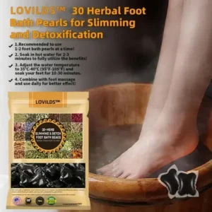 LOVILDS™ 30-Herb Slimming & Detox Foot Bath Beads